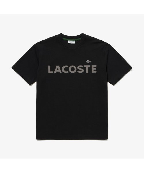 LACOSTE Mens(ラコステ　メンズ)/ヘビーウェイトブランドネーム ラバープリント ロゴ半袖Tシャツ/img12