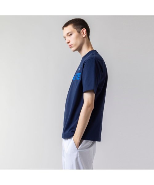 LACOSTE Mens(ラコステ　メンズ)/ヘビーウェイトブランドネーム ラバープリント ロゴ半袖Tシャツ/img15