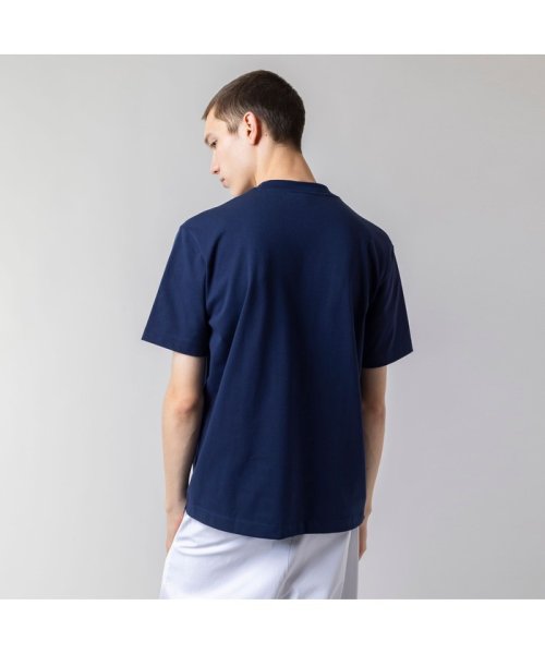LACOSTE Mens(ラコステ　メンズ)/ヘビーウェイトブランドネーム ラバープリント ロゴ半袖Tシャツ/img16