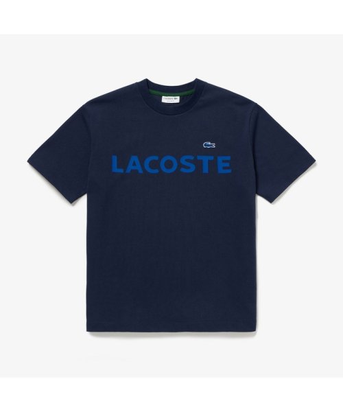 LACOSTE Mens(ラコステ　メンズ)/ヘビーウェイトブランドネーム ラバープリント ロゴ半袖Tシャツ/img18