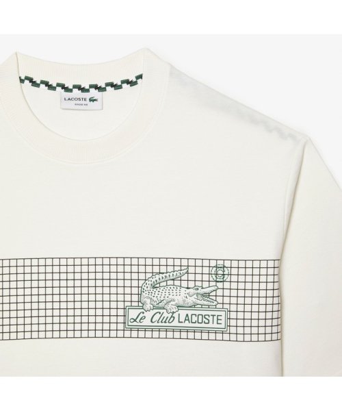 LACOSTE Mens(ラコステ　メンズ)/クラシックテニスプリントルーズフィットTシャツ/img14