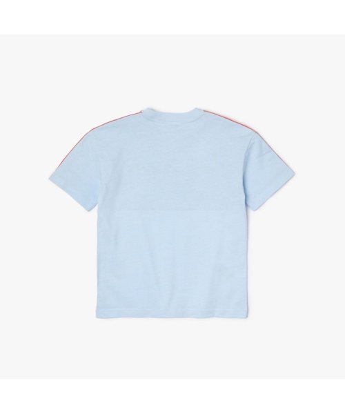 LACOSTE KIDS(ラコステ　キッズ)/BOYS ショルダーテーピングカラーブロックTシャツ/img01