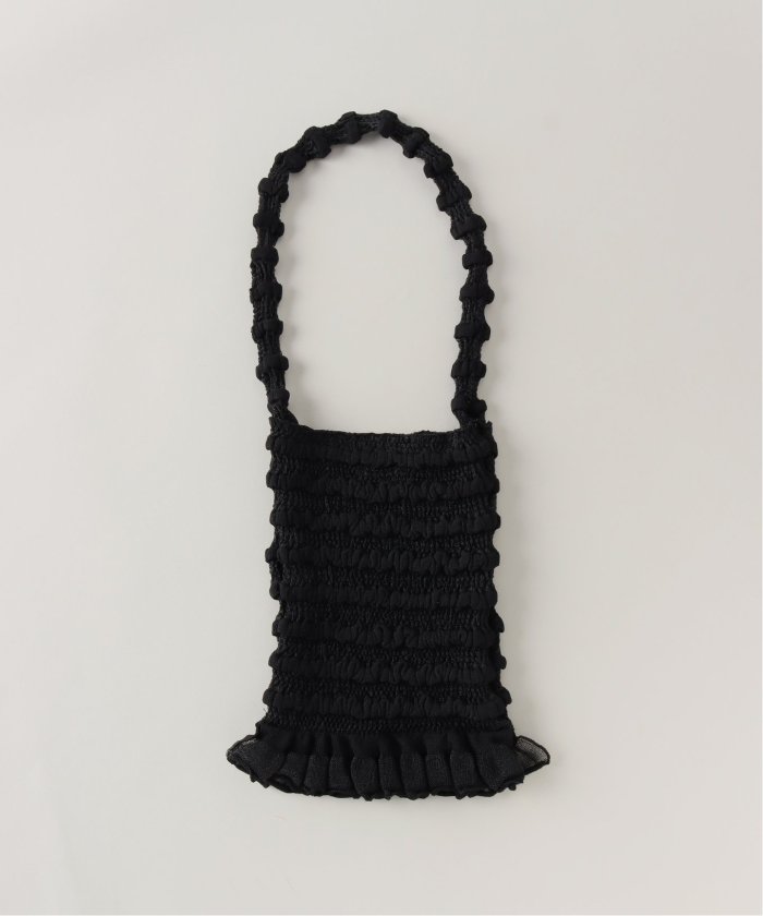 【MALAMUTE/マラミュート】 frilled knit bag