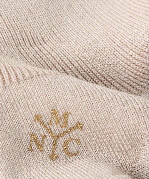 NOBLE(ノーブル)/【MARCOMONDE】fine gauge cotton ribbed sock/img05
