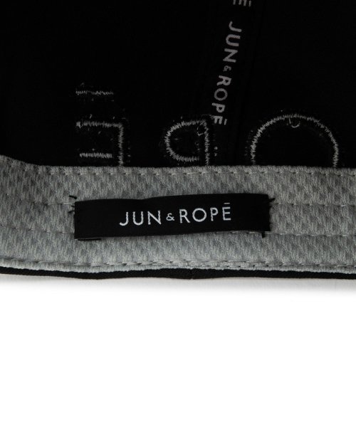 JUN and ROPE(ジュン＆ロペ)/【吸水速乾】サイドロゴ立体刺繍キャップ/img06