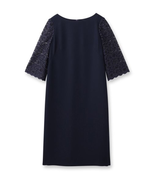 袖レースドレスワンピース  KUE1306022974(10010円)