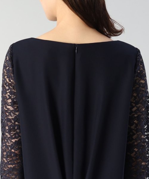 袖レースドレスワンピース  KUE1306022974(10010円)