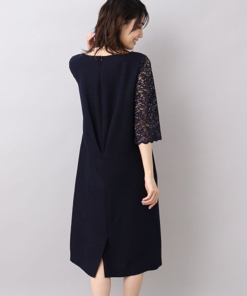 袖レースドレスワンピース  KUE1306022974(10010円)