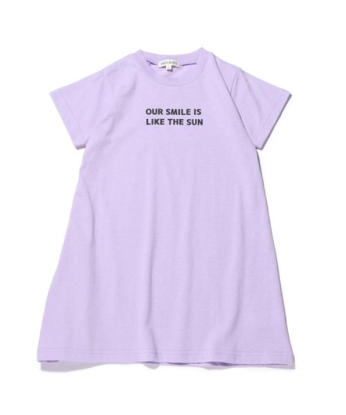 SHOO・LA・RUE(Kids) (シューラルーキッズ)/【110－140cm】タイダイメッシュT＋Tシャツワンピセット/img06