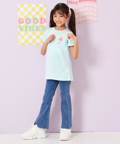 ANAP KIDS(アナップキッズ)/ロールアップ前ワンポイントチュニック/img04