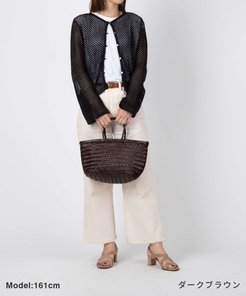 ドラゴンディフュージョン DRAGON DIFFUSION 8811 ハンドバッグ バンブートリプルジャンプ レディース かごバッグ 手提げ レザー BAMBO 