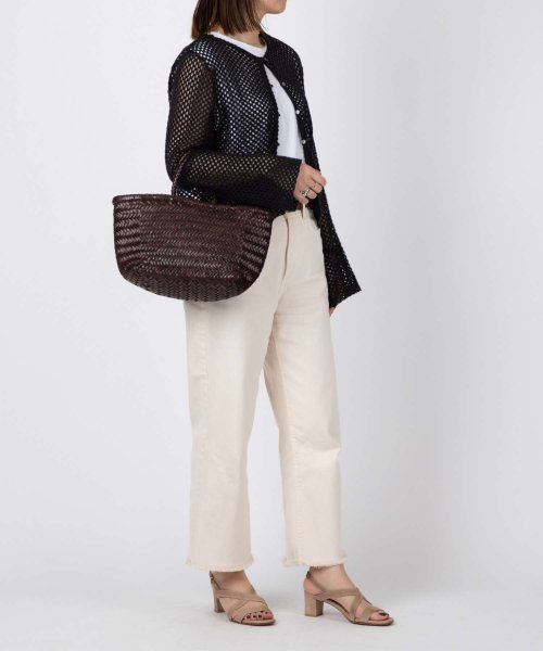 ドラゴンディフュージョン DRAGON DIFFUSION 8811 ハンドバッグ バンブートリプルジャンプ レディース かごバッグ 手提げ レザー BAMBO 