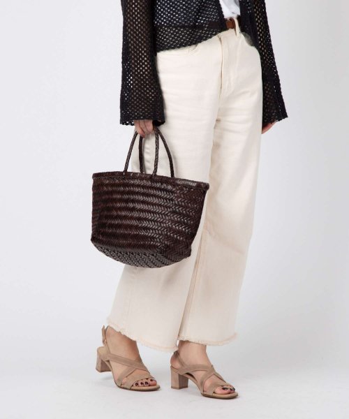 ドラゴンディフュージョン DRAGON DIFFUSION 8811 ハンドバッグ バンブートリプルジャンプ レディース かごバッグ 手提げ レザー BAMBO 