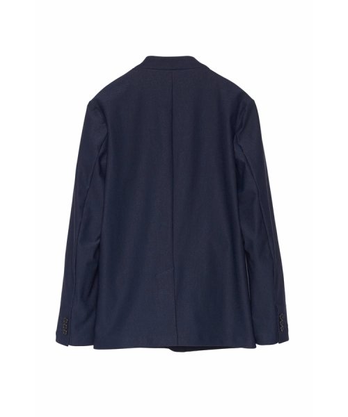 HIGH STREET∴4WAYジャガードノーカラージャケット HIGH