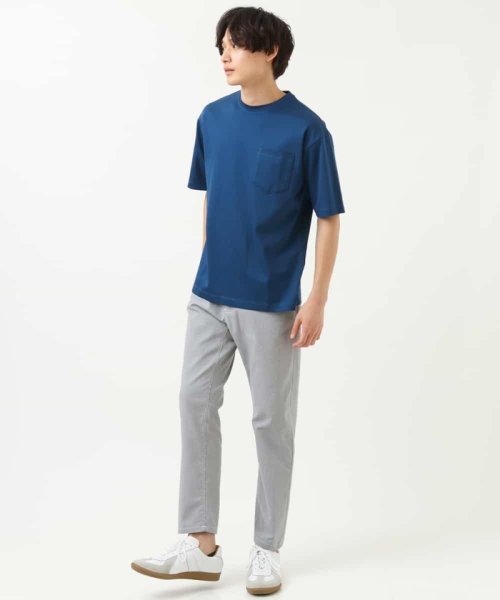 a.v.v (MEN)(アー・ヴェ・ヴェメンズ)/【接触冷感/S－XXL】シルケットスムースワイドシルエットTシャツ/img06