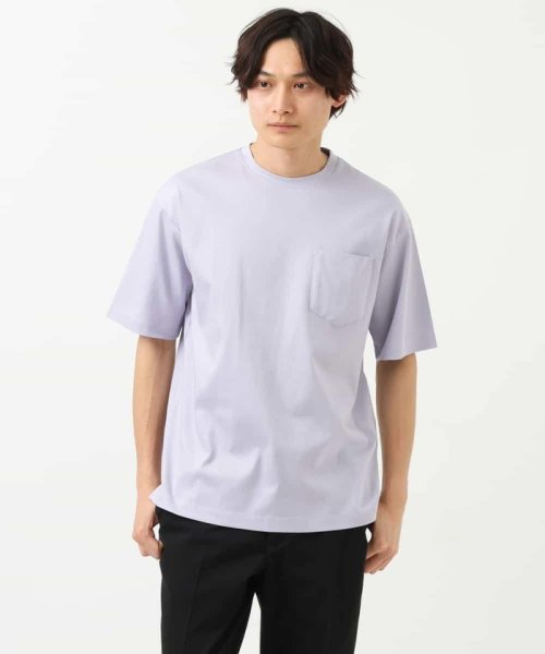 a.v.v (MEN)(アー・ヴェ・ヴェメンズ)/【接触冷感/S－XXL】シルケットスムースワイドシルエットTシャツ/img28