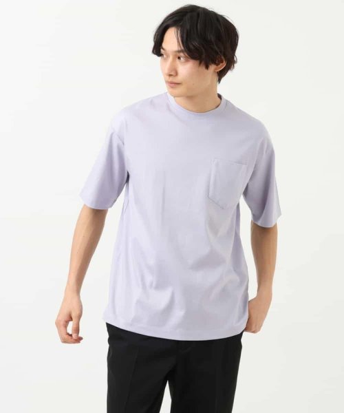 a.v.v (MEN)(アー・ヴェ・ヴェメンズ)/【接触冷感/S－XXL】シルケットスムースワイドシルエットTシャツ/img29