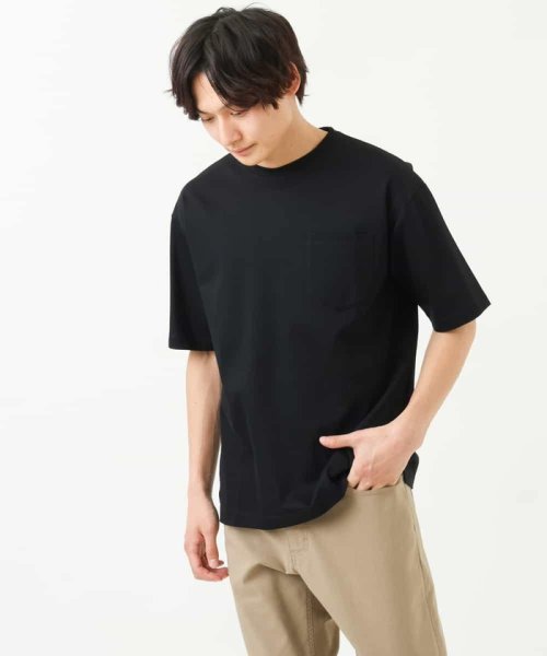 a.v.v (MEN)(アー・ヴェ・ヴェメンズ)/【接触冷感/S－XXL】シルケットスムースワイドシルエットTシャツ/img35