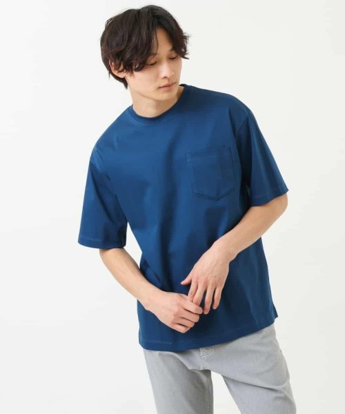 a.v.v (MEN)(アー・ヴェ・ヴェメンズ)/【接触冷感/S－XXL】シルケットスムースワイドシルエットTシャツ/img37