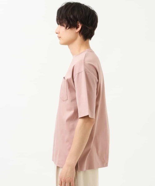 a.v.v (MEN)(アー・ヴェ・ヴェメンズ)/【接触冷感/S－XXL】シルケットスムースワイドシルエットTシャツ/img42