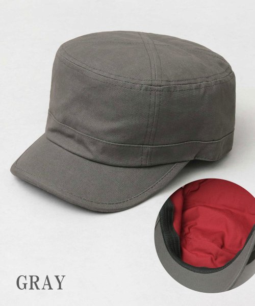 Besiquenti(ベーシックエンチ)/キャンバス ショートバイザー ワークキャップ シンプル カジュアル 帽子 メンズ/img16
