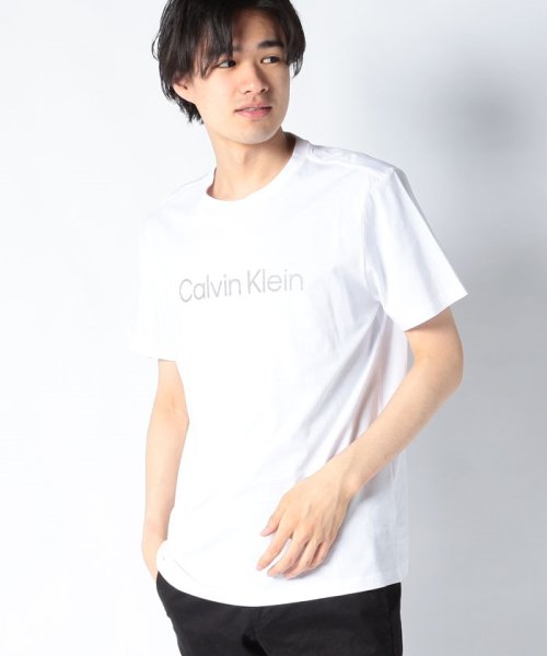 Calvin Klein(カルバンクライン)/【Calvin Klein / カルバンクライン】Calvin klein Jeans / トップス Tシャツ 半袖 プリント ロゴ Space Logo Gr/img13