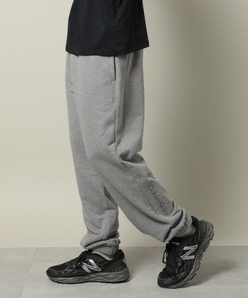 Calvin Klein(カルバンクライン)/【Calvin Klein / カルバンクライン】CK TERRY JOGGER スウェット ロゴ パンツ 40FM285 父の日 ギフト プレゼント 贈り物/img01