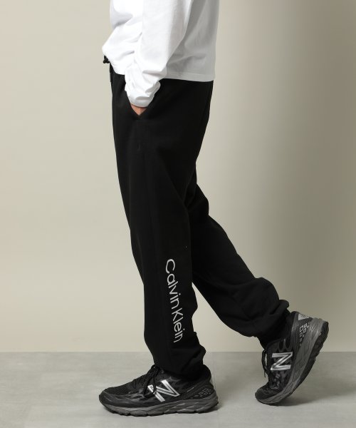 Calvin Klein(カルバンクライン)/【Calvin Klein / カルバンクライン】CK TERRY JOGGER スウェット ロゴ パンツ 40FM285 父の日 ギフト プレゼント 贈り物/img02