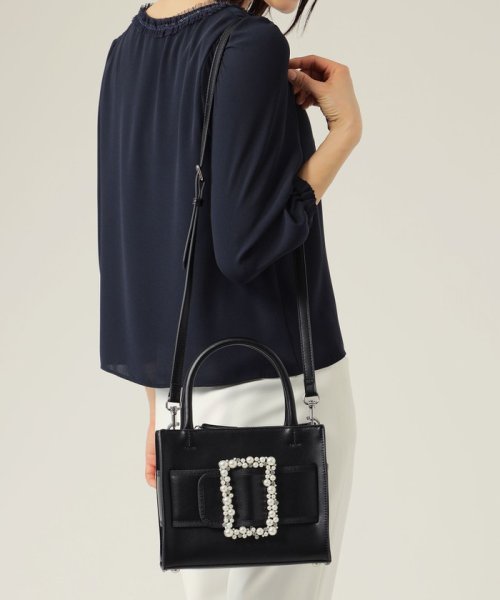 ビッグバックルショルダーバッグ 