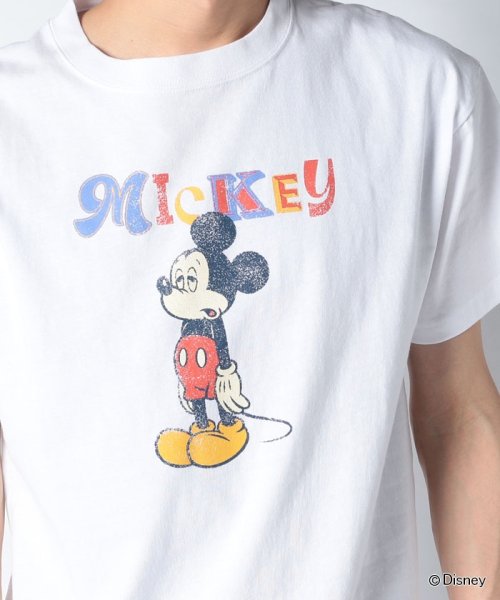 OUTDOOR PRODUCTS(アウトドアプロダクツ)/【OUTDOORPRODUCTS】DISNEY/ディズニー ミッキー パッチ (101匹わんちゃん) プリント 刺繍 Tシャツ オーバーサイズ  ゆったり/img38