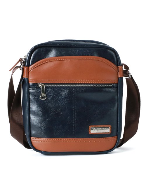 【セール】【Arnold Palmer】アーノルドパーマー アンティーク エコレザー ショルダーバッグ メンズ 斜めがけ ボディバッグ