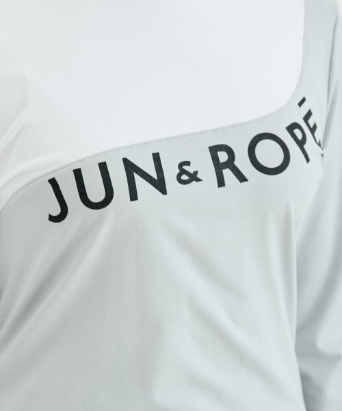 JUN and ROPE(ジュン＆ロペ)/【UV】【吸水速乾】チューリップ襟長袖プルオーバー/img08