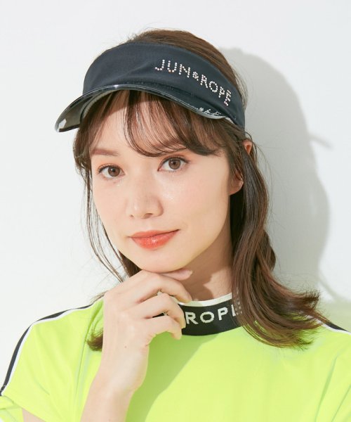 JUN and ROPE(ジュン＆ロペ)/【UV】クリアサンバイザー/img01