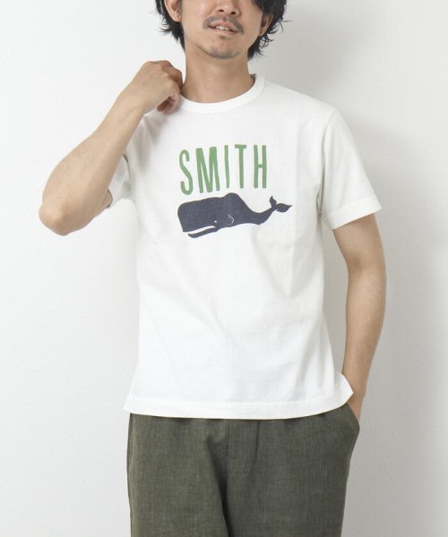 NOLLEY’S goodman(ノーリーズグッドマン)/【BARNS OUTFITTERS/バーンズアウトフィッターズ】別注吊り編みTシャツ SMITH/img01