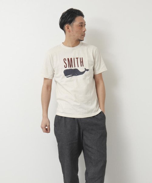 NOLLEY’S goodman(ノーリーズグッドマン)/【BARNS OUTFITTERS/バーンズアウトフィッターズ】別注吊り編みTシャツ SMITH/img11