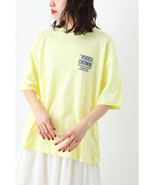 RODEO CROWNS WIDE BOWL(ロデオクラウンズワイドボウル)/Crowns Flower Tシャツ/img07