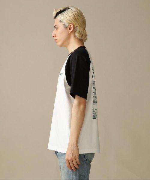 AVIREX(AVIREX)/ WESTCOAST MENU DESIGN RAGLAN T－SHIRT/ウェストコーストメニューデザイン 半袖 ラグラン Tシャツ/img04