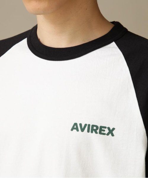 AVIREX(AVIREX)/ WESTCOAST MENU DESIGN RAGLAN T－SHIRT/ウェストコーストメニューデザイン 半袖 ラグラン Tシャツ/img06
