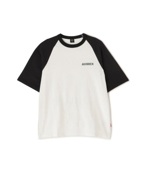 AVIREX(AVIREX)/ WESTCOAST MENU DESIGN RAGLAN T－SHIRT/ウェストコーストメニューデザイン 半袖 ラグラン Tシャツ/img10