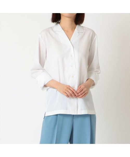 TOKYO SHIRTS(TOKYO SHIRTS)/形態安定 オープンカラー 長袖 レディースシャツ/img03