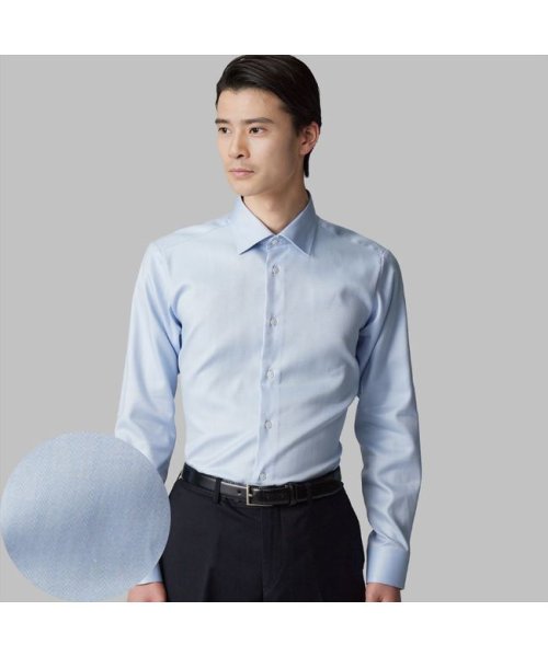 TOKYO SHIRTS(TOKYO SHIRTS)/【国産しゃれシャツ】 形態安定 セミワイド 綿100% 長袖 ワイシャツ/img02