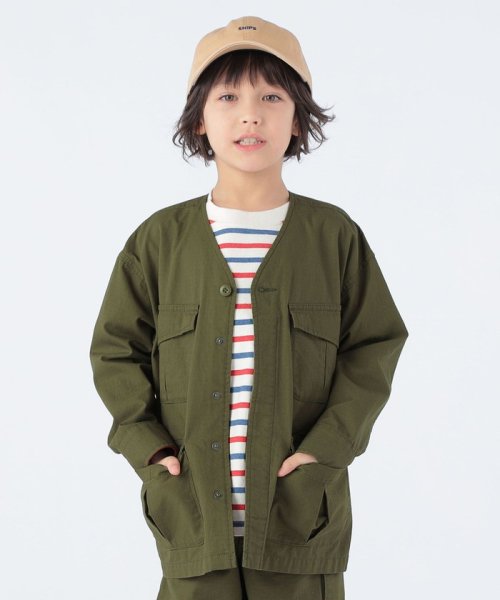 SHIPS KIDS(シップスキッズ)/SHIPS KIDS:100～130cm / クレイジー パターン ボーダー カットソー/img04