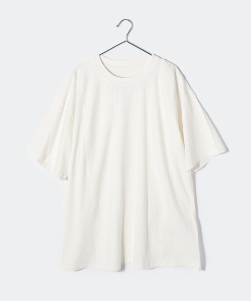 MM6 Maison Margiela(MM６　メゾンマルジェラ)/エムエム6 MM6 S52GC0258 S23962 Tシャツ メンズ トップス メゾンマルジェラ 半袖 カットソー タグロゴ クルーネック カジュアル シンプ/img04