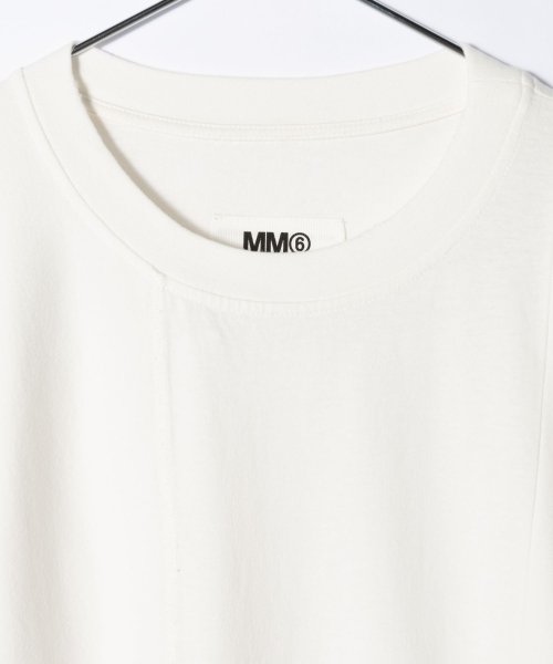 MM6 Maison Margiela(MM６　メゾンマルジェラ)/エムエム6 MM6 S52GC0258 S23962 Tシャツ メンズ トップス メゾンマルジェラ 半袖 カットソー タグロゴ クルーネック カジュアル シンプ/img06