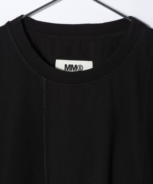 MM6 Maison Margiela(MM６　メゾンマルジェラ)/エムエム6 MM6 S52GC0258 S23962 Tシャツ メンズ トップス メゾンマルジェラ 半袖 カットソー タグロゴ クルーネック カジュアル シンプ/img09