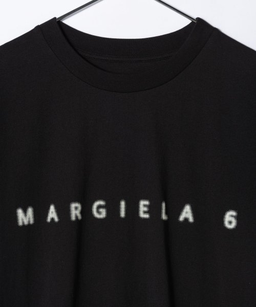 MM6 Maison Margiela(MM６　メゾンマルジェラ)/エムエム6 MM6 S52GC0265 S24312 Tシャツ レディース トップス メゾンマルジェラ 半袖 カットソー ロゴT クルーネック グロウ イン ザ/img14