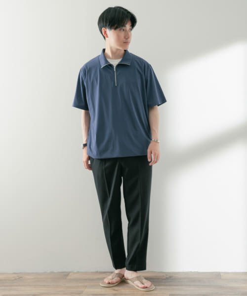 ITEMS URBANRESEARCH(アイテムズアーバンリサーチ（メンズ）)/ドライタッチ センタープレス パンツ/img07