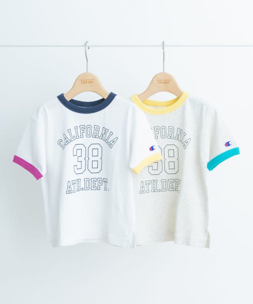 URBAN RESEARCH DOORS（Kids）(アーバンリサーチドアーズ（キッズ）)/『別注』Champion×DOORS　リンガーTシャツ(KIDS)/img14