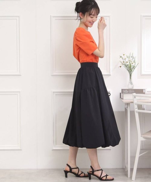 Couture Brooch(クチュールブローチ)/切替デザインバルーンスカート/img02