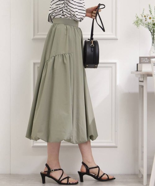 Couture Brooch(クチュールブローチ)/切替デザインバルーンスカート/img10